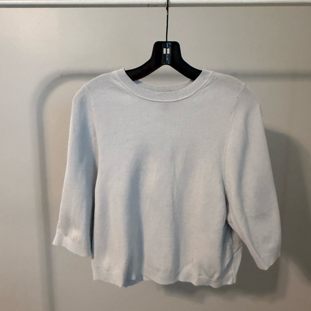 Banana Republic 100% Organic Cotton Boxy Sweater, size small